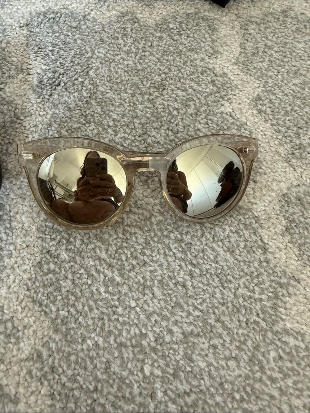Oliver Peoples Cateye Round Sunglasses